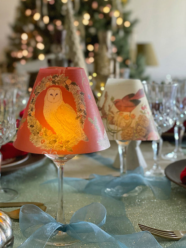 handmade christmas wine glasses DIY Christmas Wine Glass Lamp shades (Instant Digital Download) –  sucharita's world