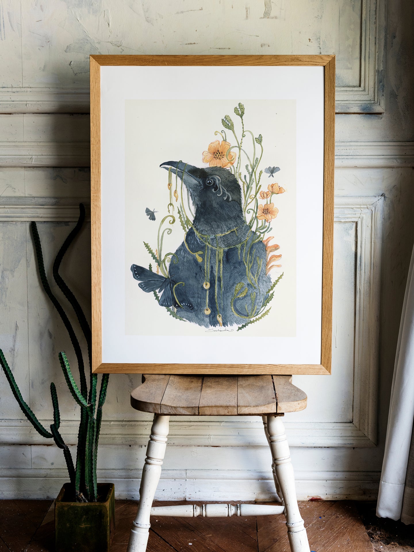 B4原画 crow Witch_s-spring--crow--room-