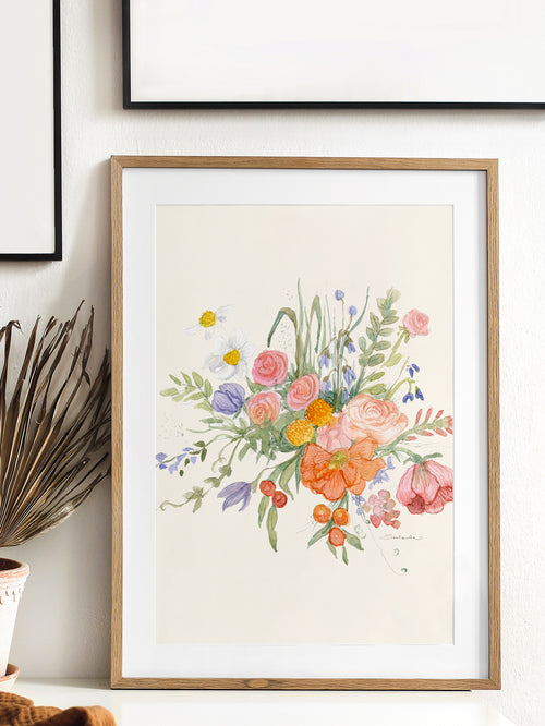 Spring flowers (Art Print)