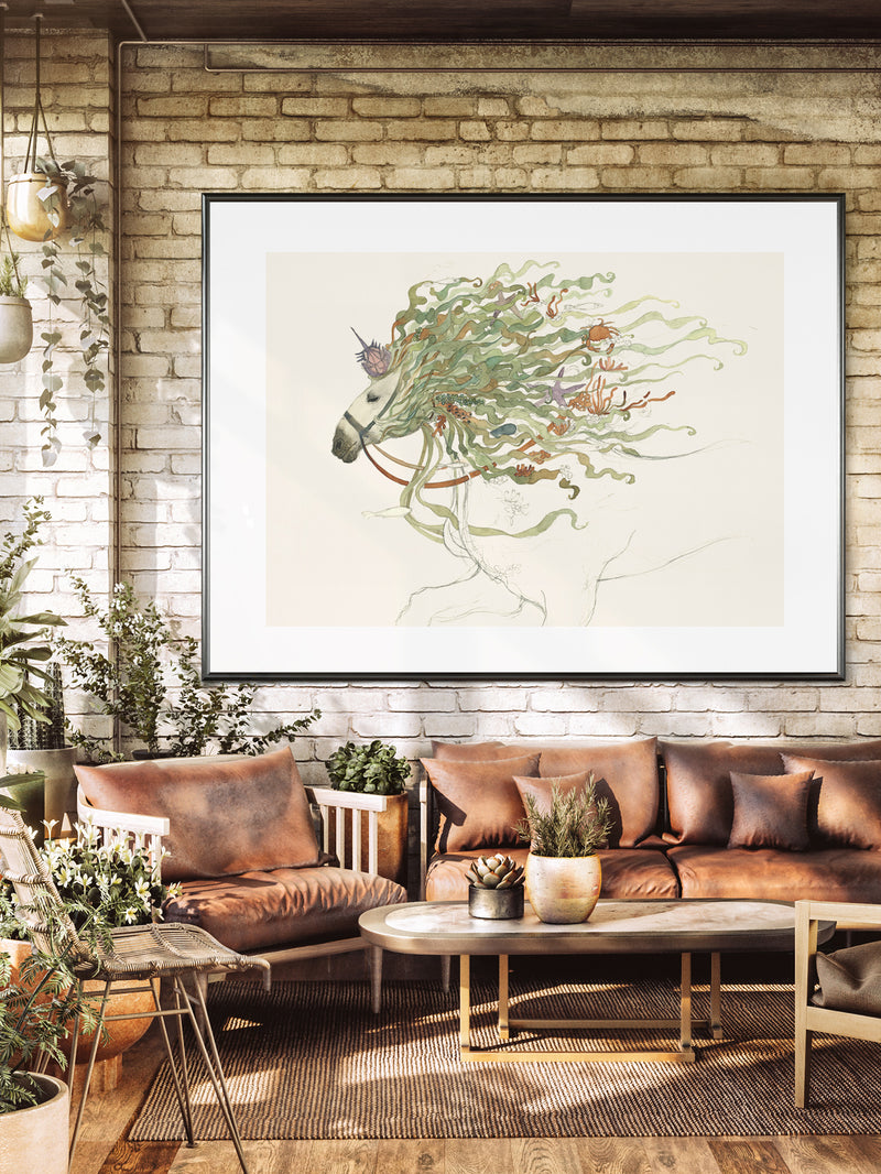 Sea Horse Kelpie (Art Print)