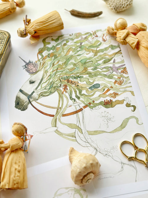 The Marine Marvels Edition  (Set of 3 Art prints)