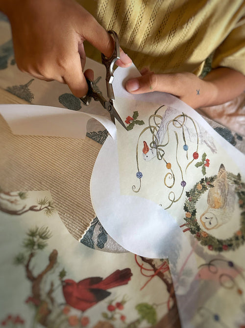 DIY Christmas Wine Glass Lamp shades (Instant Digital Download)