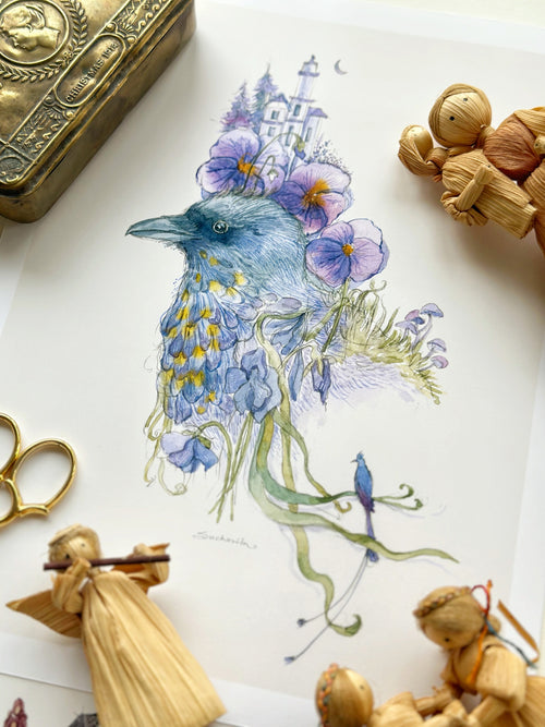 The Mythmaker’s Menagerie (Set of 3 Art prints)