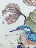 Kingfisher and the Magic Potion(Original, watercolour)