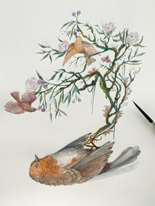 The circle of Life (Original, watercolour)