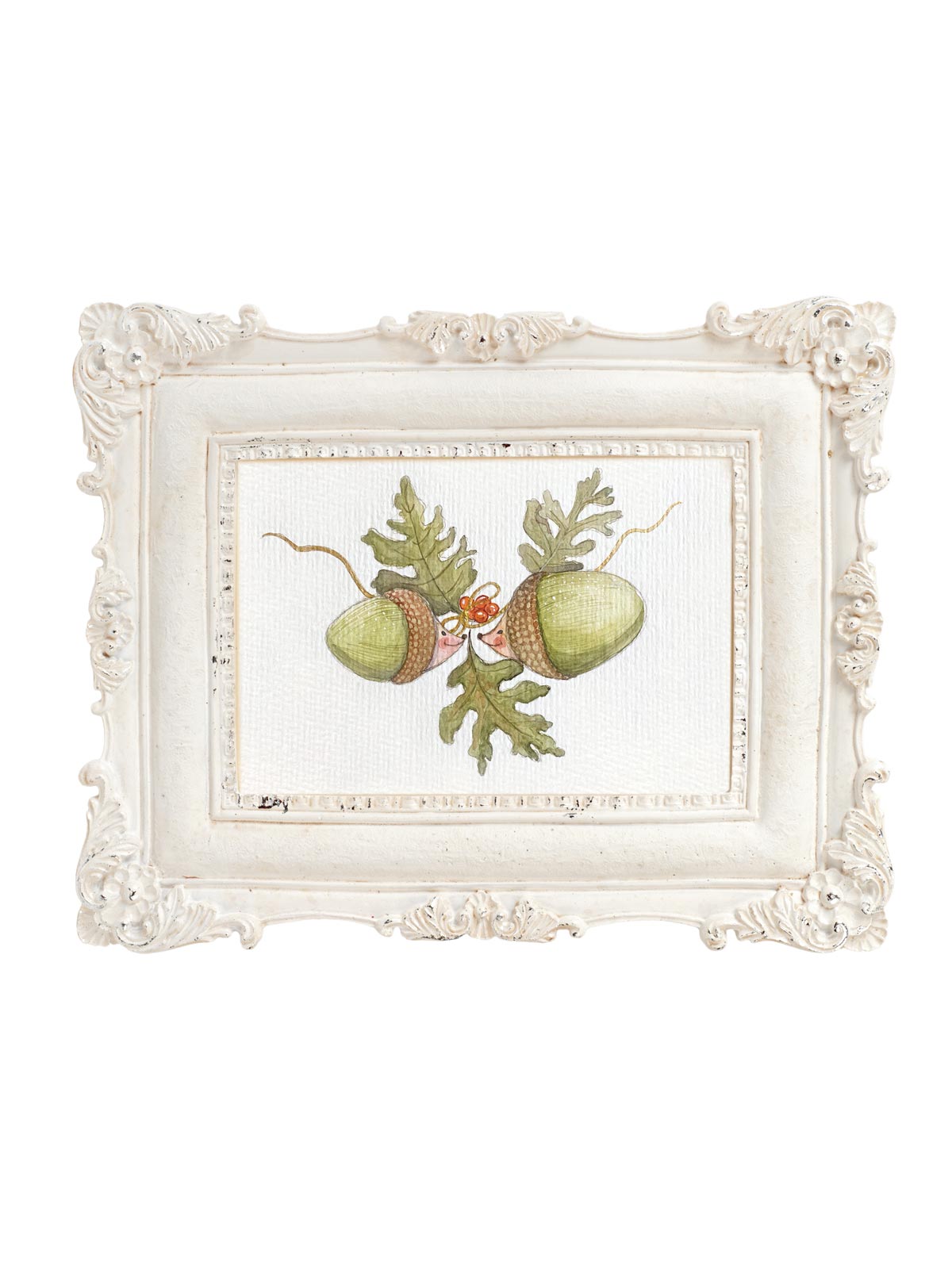 ACORN HEDGEHOG Postcard (Original, watercolour)