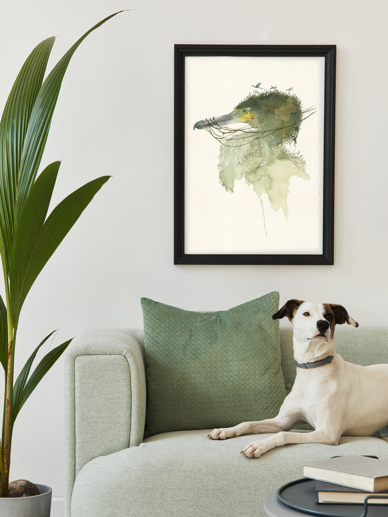 Swamp Cormorant (Art Print)