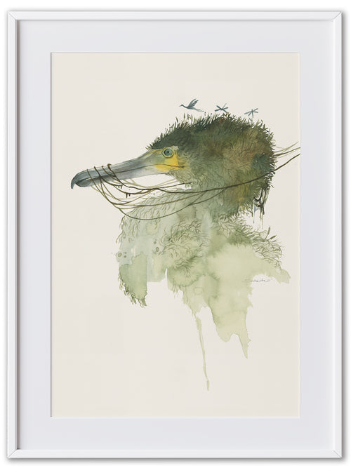 Swamp Cormorant (Art Print)