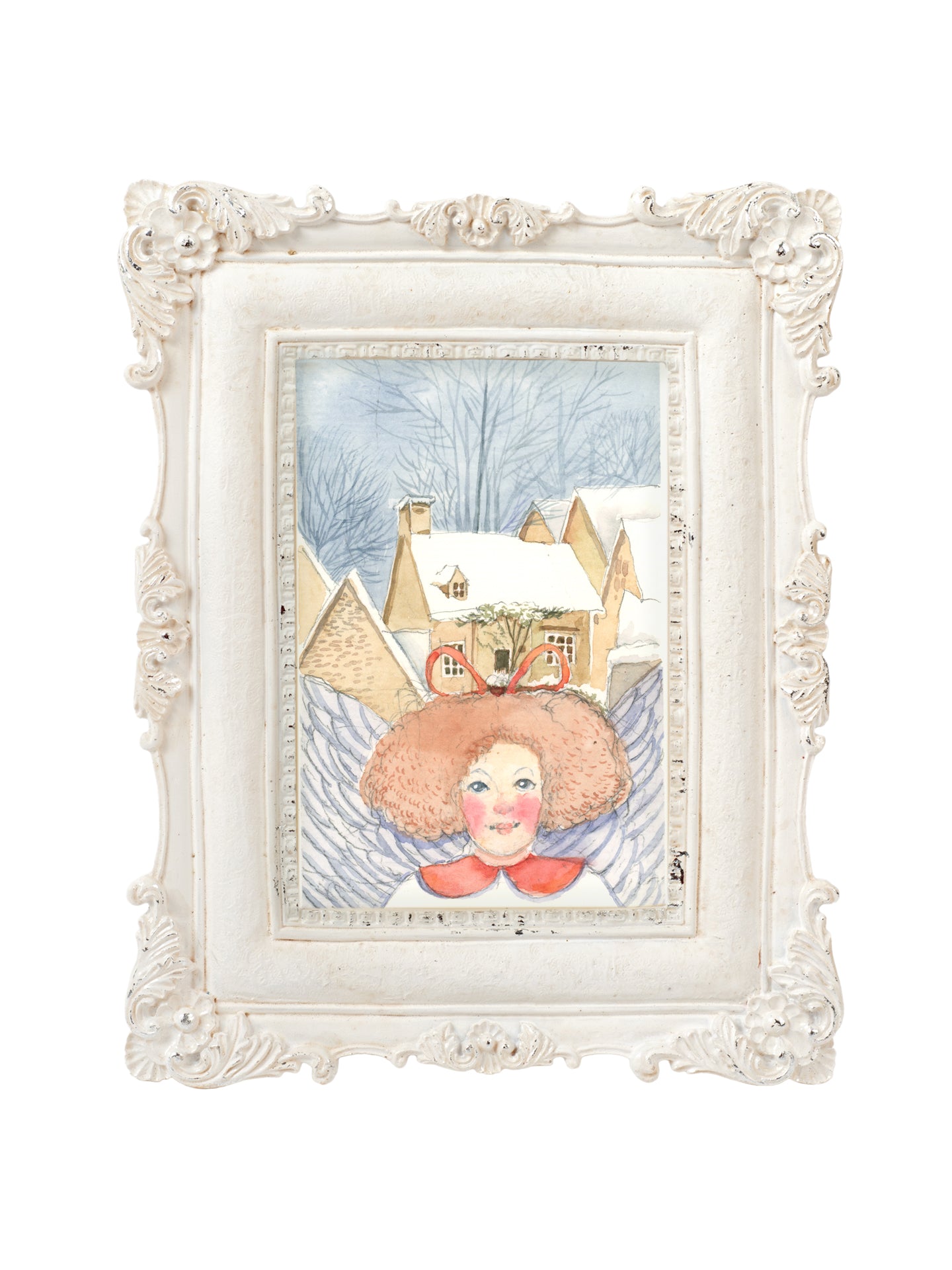 Little girl in winter