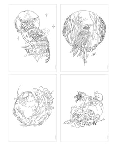 Let's Rocktober(Colouring Book, Instant Download )