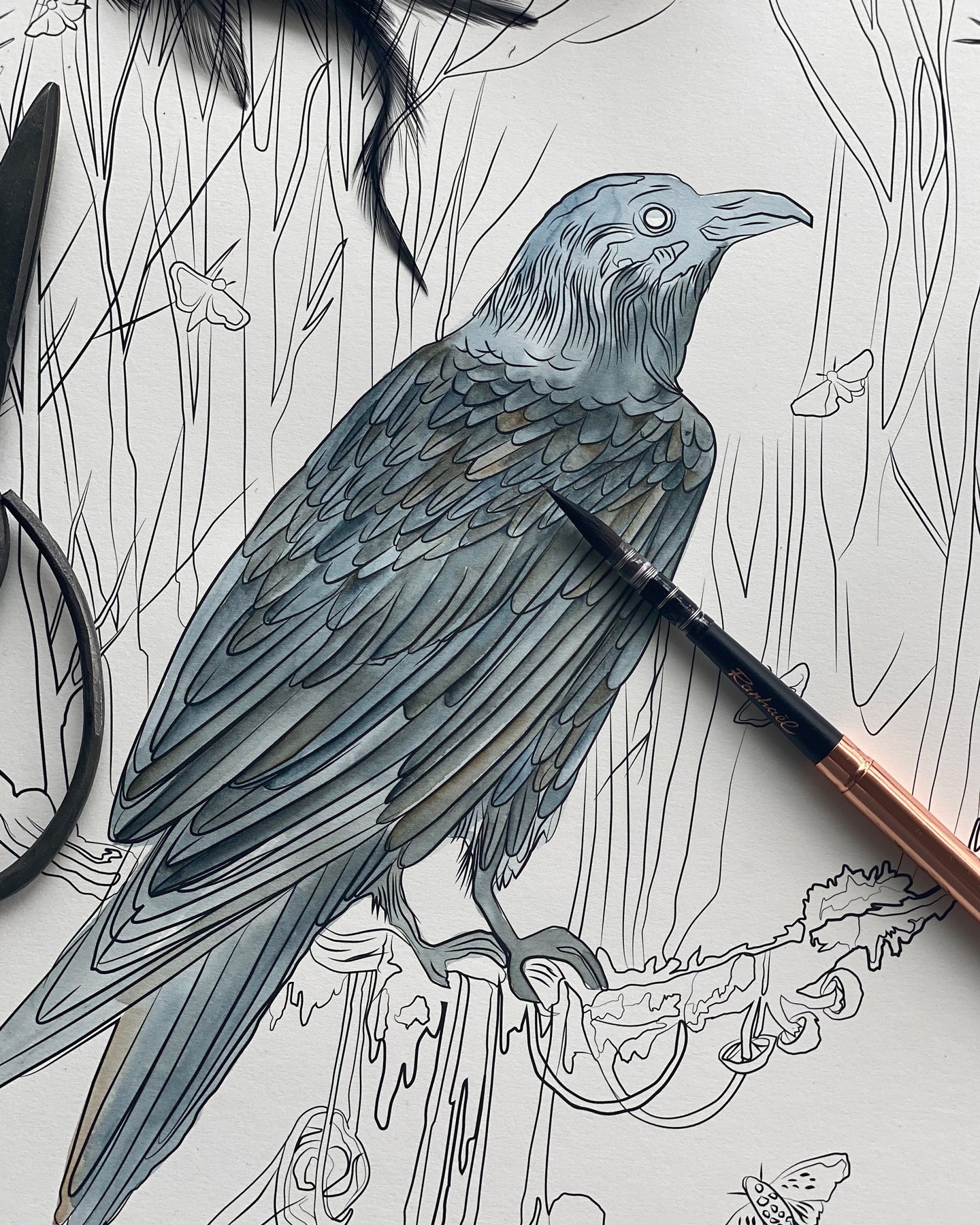 Let's Rocktober(Colouring Book, Instant Download )