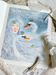 Winter Queen(Original, watercolour)